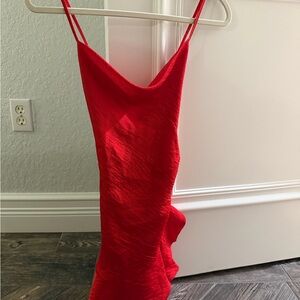 Cotton Candy LA Red Mini Dress